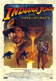 Indiana Jones and the Fate of Atlantis - Advertisement Flyer - Front Image