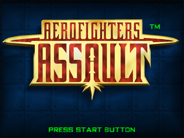 Aero Fighters Assault - Screenshot - Game Title Image