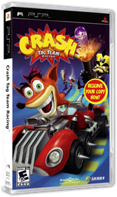 Crash Tag Team Racing - Box - 3D Image