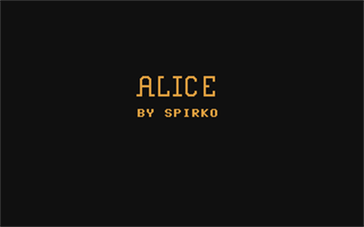 Alice - Screenshot - Game Title Image