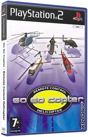 Go Go Copter: Remote Control Helicopter - Box - 3D Image