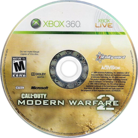 Call of Duty: Modern Warfare 2 - Disc Image