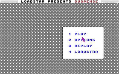 Suspense - Screenshot - Game Select Image