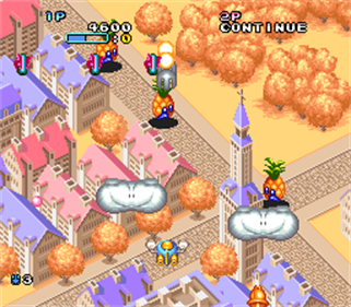 Pop'n TwinBee - Screenshot - Gameplay Image