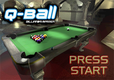 Q-Ball: Billiards Master - Screenshot - Game Title Image