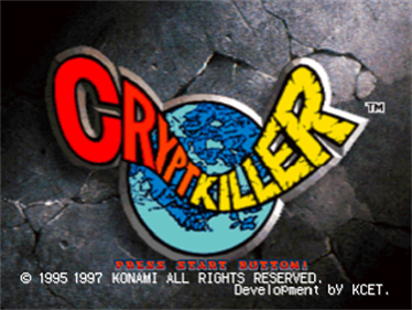 Crypt Killer - Screenshot - Game Title Image