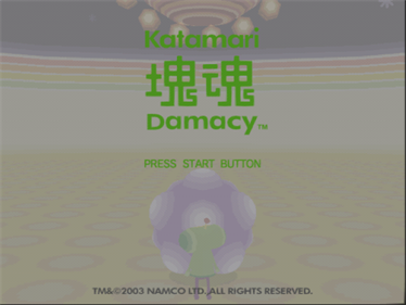 Katamari Damacy - Screenshot - Game Title Image