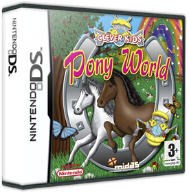 Clever Kids: Pony World - Box - 3D Image