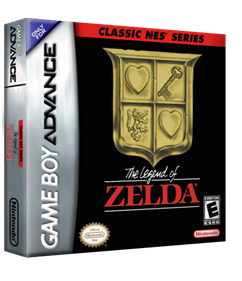 Classic NES Series: The Legend of Zelda - Box - 3D Image