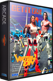 Cyber Troopers Virtual-On - Box - 3D Image