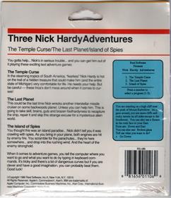 Island of Spies - Box - Back Image