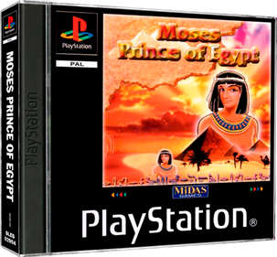 Moses: Prince of Egypt - Box - 3D Image