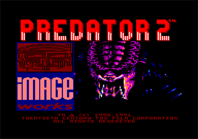 Predator 2 - Screenshot - Game Title