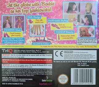 Barbie: Jet, Set & Style - Box - Back Image