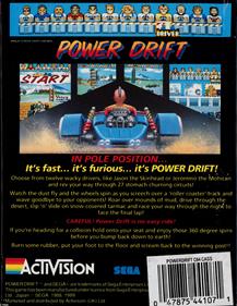 Power Drift - Box - Back Image