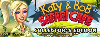 Katy & Bob: Safari Cafe Collector's Edition - Clear Logo Image