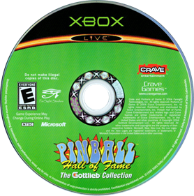 Pinball Hall of Fame: The Gottlieb Collection - Disc Image