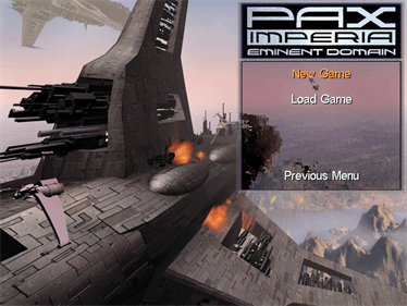 Pax Imperia: Eminent Domain - Screenshot - Game Title Image
