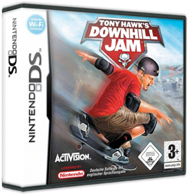 Tony Hawk's Downhill Jam - Box - 3D Image