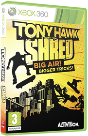 Tony Hawk Shred - Box - 3D Image