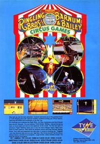 Circus Games  - Advertisement Flyer - Front Image