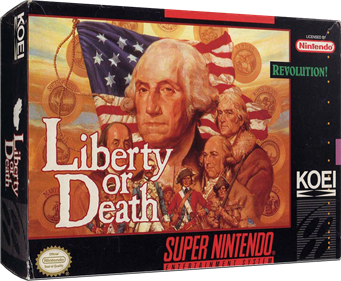 Liberty or Death - Box - 3D Image
