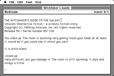 The Hitchhiker's Guide to the Galaxy - Screenshot - Game Title Image
