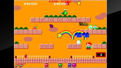 Arcade Archives: Rainbow Islands - Screenshot - Gameplay Image