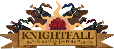 Knightfall: A Daring Journey - Clear Logo Image