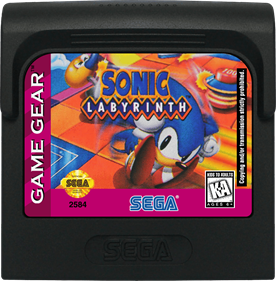 Sonic Labyrinth - Cart - Front Image