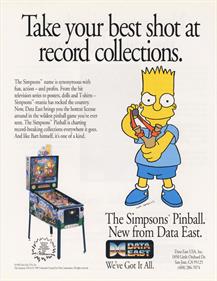 The Simpsons - Advertisement Flyer - Front Image