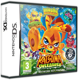 Moshi Monsters: Katsuma Unleashed - Box - 3D Image