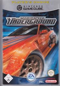 Need for Speed: Underground - Box - Front Image
