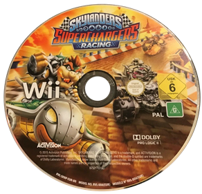 Skylanders: SuperChargers Racing - Disc Image
