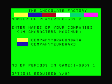 The Chocolate Factory - Screenshot - Game Select Image