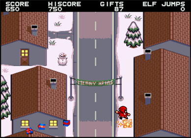 Santa Run - Screenshot - Gameplay Image