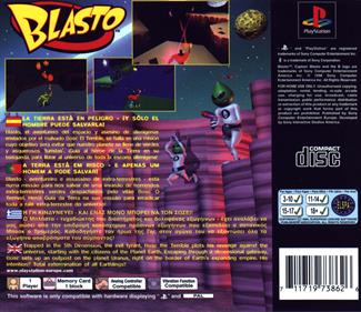 Blasto - Box - Back Image