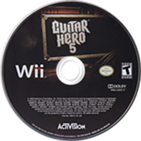 Guitar Hero 5 - Disc Image