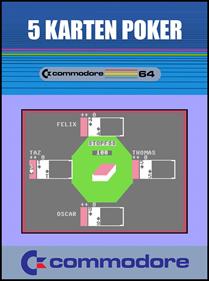 5 Karten Poker - Fanart - Box - Front Image