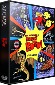The Adventures of Robby Roto! - Box - 3D Image