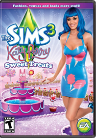 The Sims 3: Katy Perry Sweet Treats - Box - Front - Reconstructed Image
