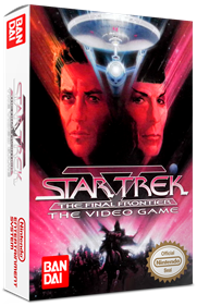Star Trek V: The Final Frontier - Box - 3D Image