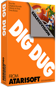 Dig Dug - Box - 3D Image