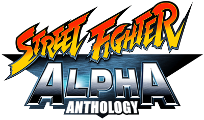 Street Fighter Alpha Anthology - Clear Logo Image