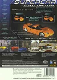 Supercar Street Challenge - Box - Back Image