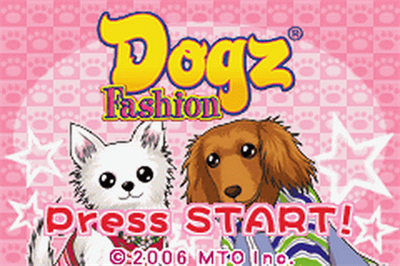 Dogz: Fashion - Screenshot - Game Title Image