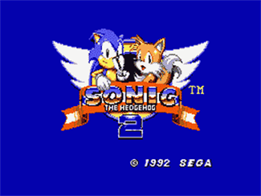 Sonic the Hedgehog 2 - Screenshot - Game Title Image