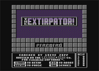 The Extirpator - Screenshot - Game Title Image