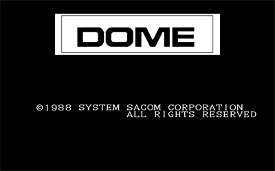 DOME - Screenshot - Game Title Image