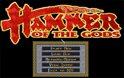 Hammer of the Gods - Screenshot - Game Title Image